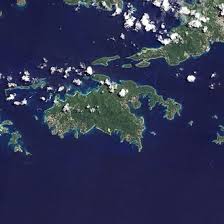 Map context for St. John service area